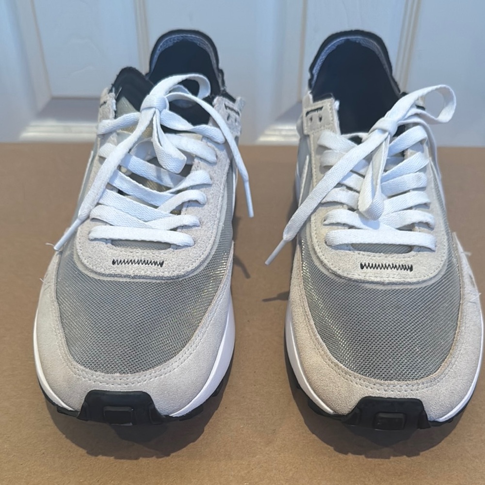 Nike Gray and Black Retro Athletic Shoes